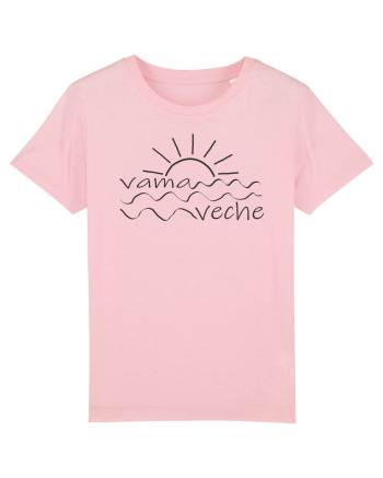 Vama Veche Waves Cotton Pink