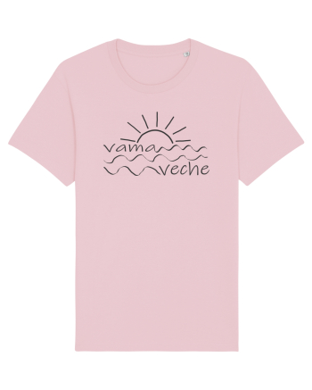 Vama Veche Waves Cotton Pink