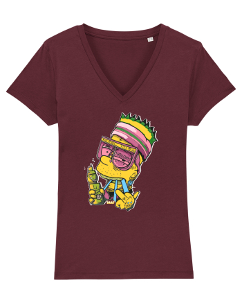 Bart Simpson Burgundy