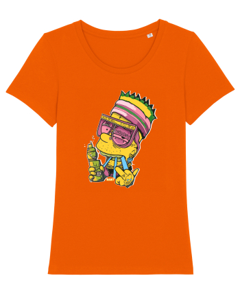 Bart Simpson Bright Orange