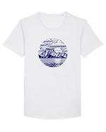 Outdoors Tricou mânecă scurtă guler larg Bărbat Skater