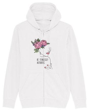 Be fearlessly authentic White