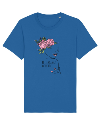 Be fearlessly authentic Royal Blue