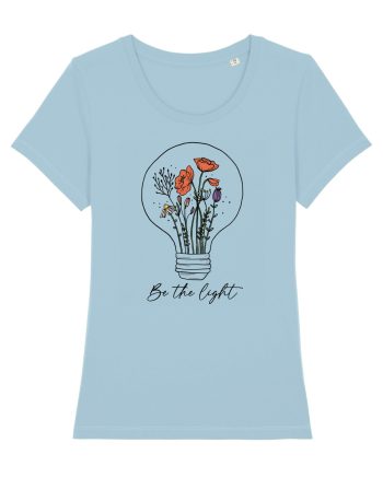 Be the light Sky Blue