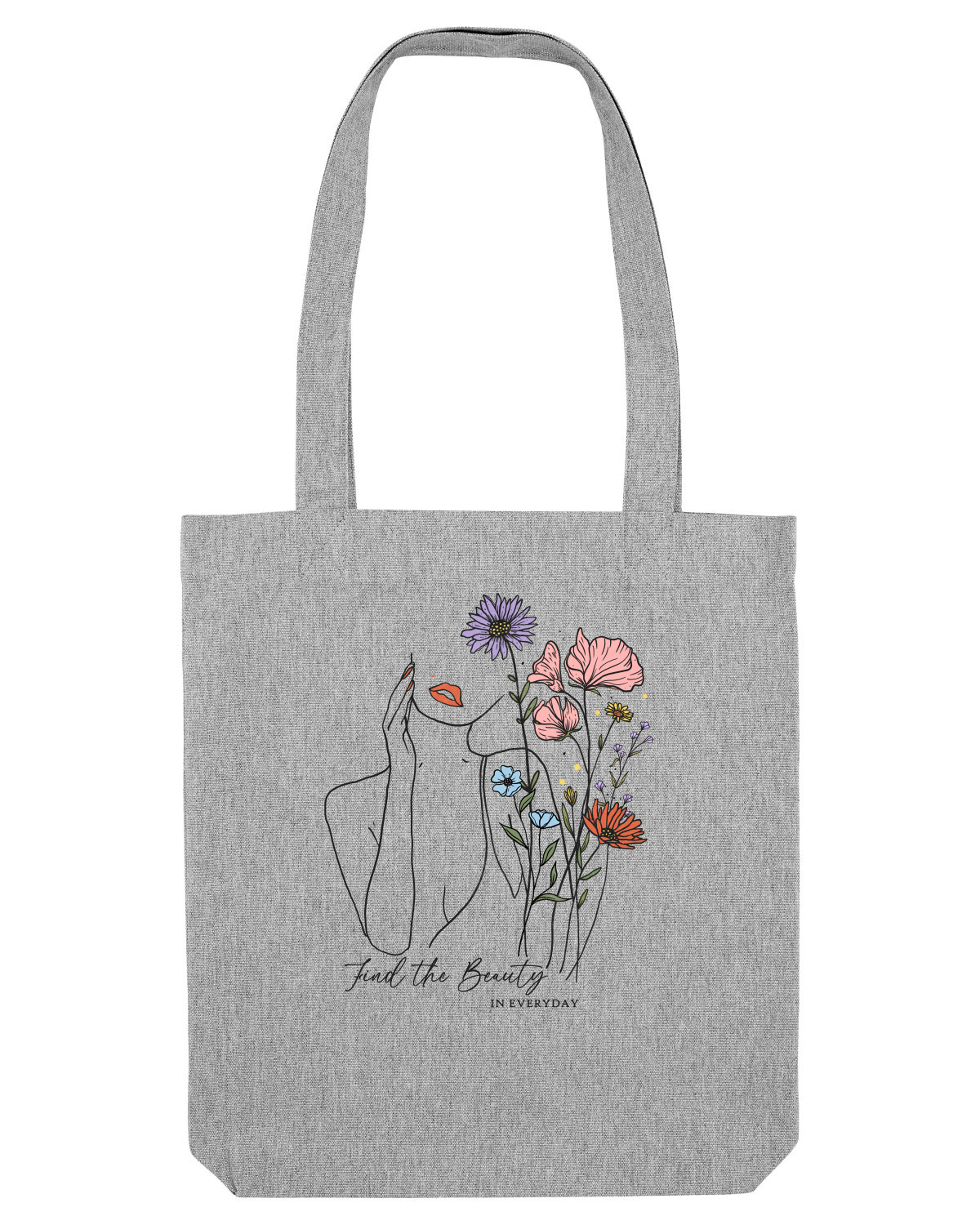 Sacoșă textilă Heather Grey