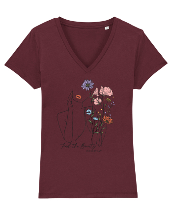 Find the beauty Burgundy