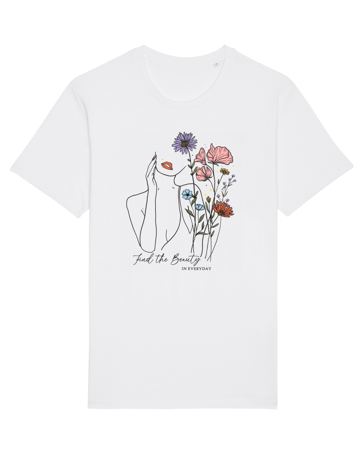 Tricou mânecă scurtă Unisex Rocker White