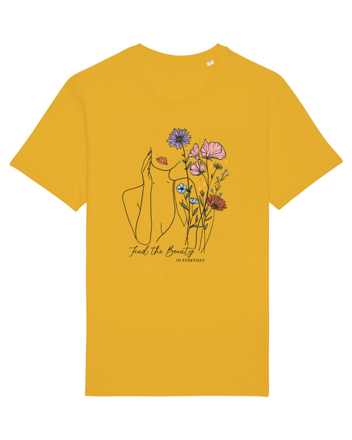 Tricou mânecă scurtă Unisex Rocker Spectra Yellow