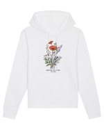 Flowers need time to bloom, so do you Hanorac Unisex Drummer