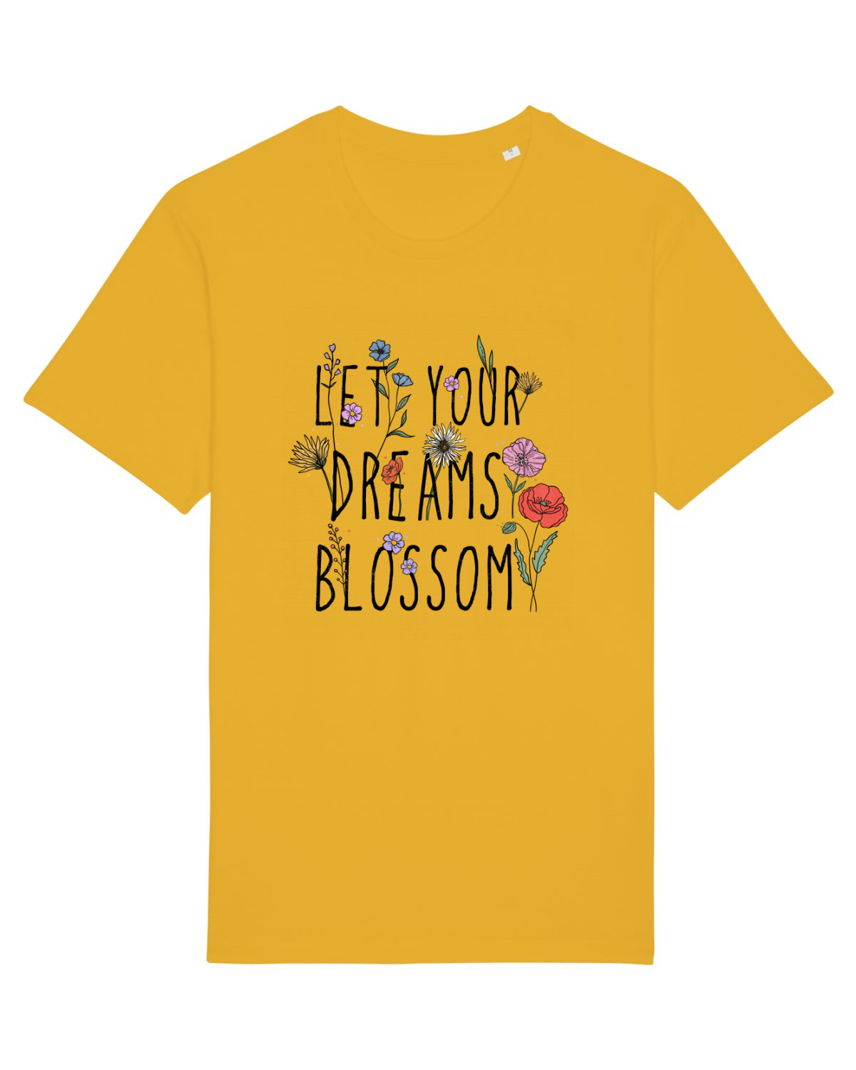 Tricou mânecă scurtă Unisex Rocker Spectra Yellow