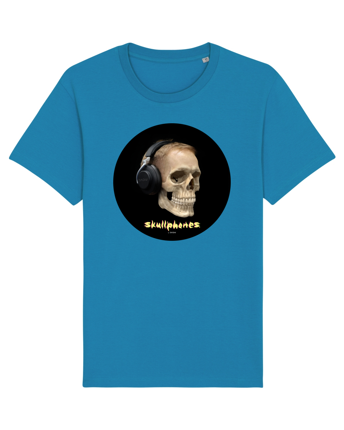 Tricou mânecă scurtă Unisex Rocker Azur