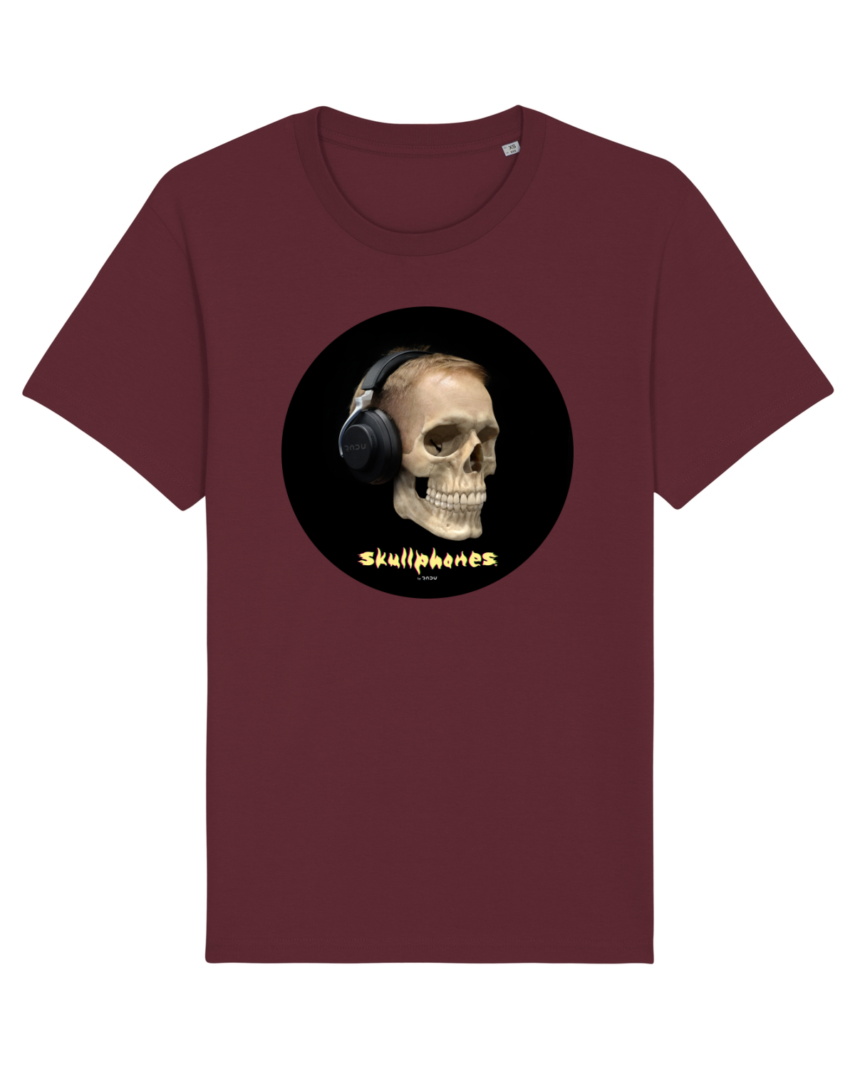 Tricou mânecă scurtă Unisex Rocker Burgundy