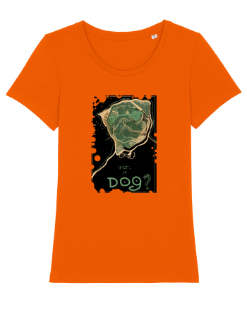 What's up dog? Bright Orange