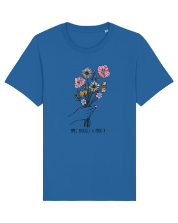 Make yourself a priotity Royal Blue