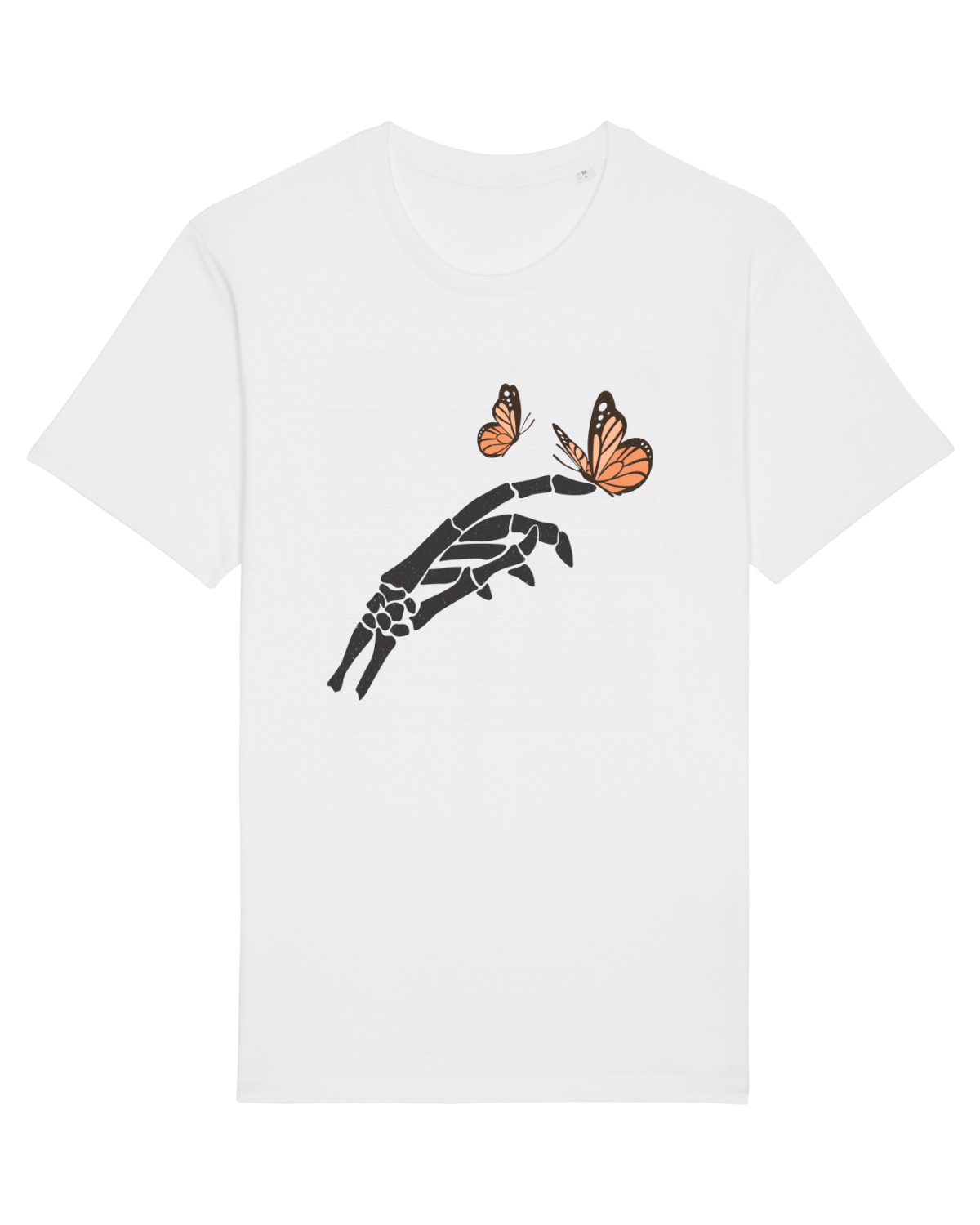Tricou mânecă scurtă Unisex Rocker White