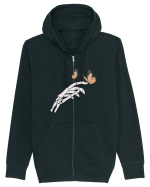 Butterflies and bones Hanorac cu fermoar Unisex Connector