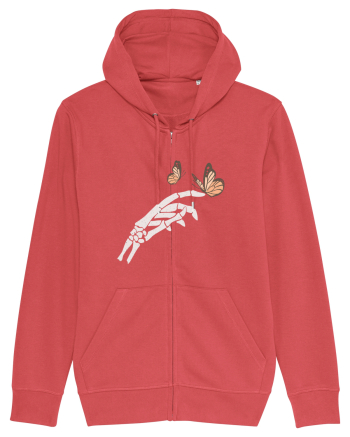 Butterflies and bones Carmine Red