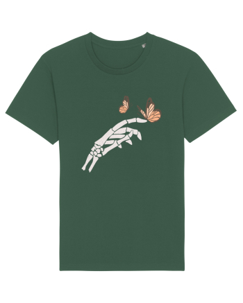 Butterflies and bones Bottle Green