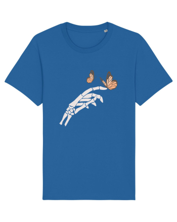 Butterflies and bones Royal Blue