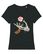 For You My Love Tricou mânecă scurtă guler larg fitted Damă Expresser