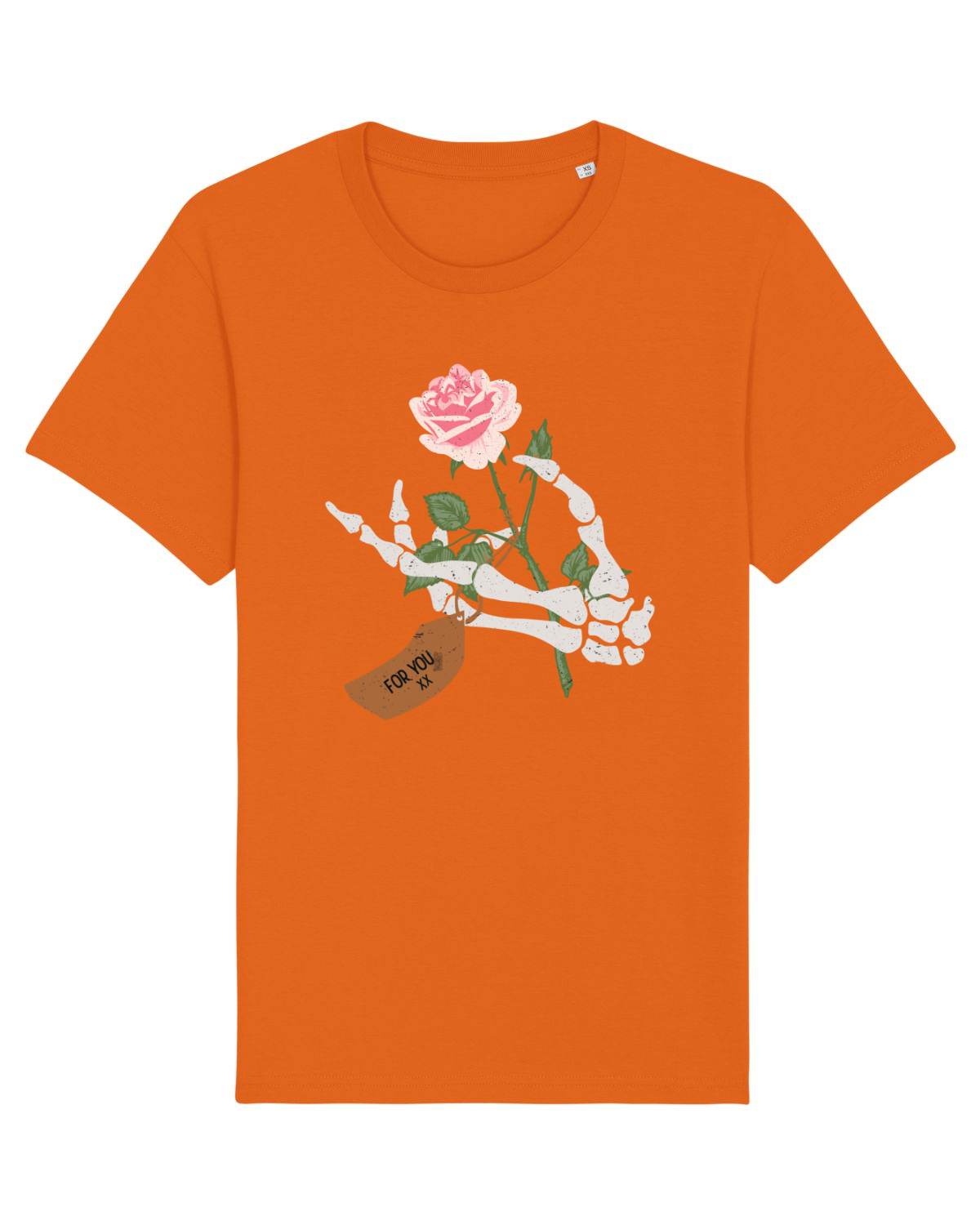 Tricou mânecă scurtă Unisex Rocker Bright Orange
