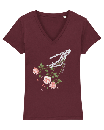 Rose for no one Burgundy