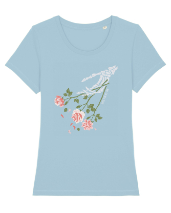 Rose for no one Sky Blue