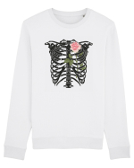Roses in my heart Bluză mânecă lungă Unisex Rise