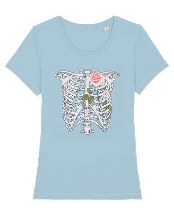 Roses in my heart Sky Blue