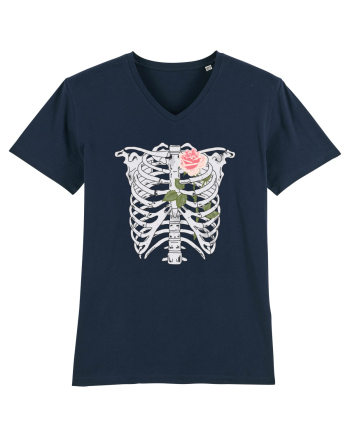 Roses in my heart French Navy