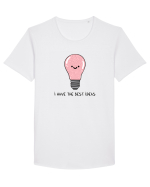 I have the best IDEAS Tricou mânecă scurtă guler larg Bărbat Skater