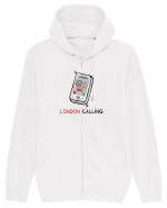 LONDON Calling Hanorac cu fermoar Unisex Connector