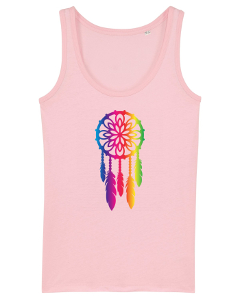 LGBTQ Dreamcatcher dream catcher. Prinzător de vise Cotton Pink