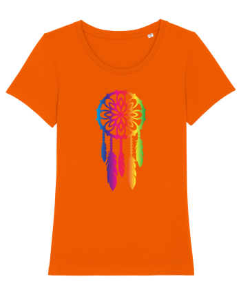 LGBTQ Dreamcatcher dream catcher. Prinzător de vise Bright Orange