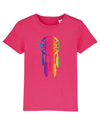 LGBTQ Dreamcatcher dream catcher. Prinzător de vise Raspberry