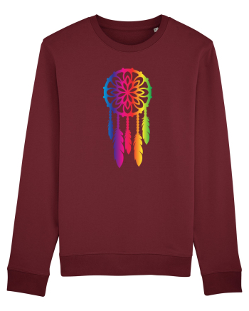 LGBTQ Dreamcatcher dream catcher. Prinzător de vise Burgundy