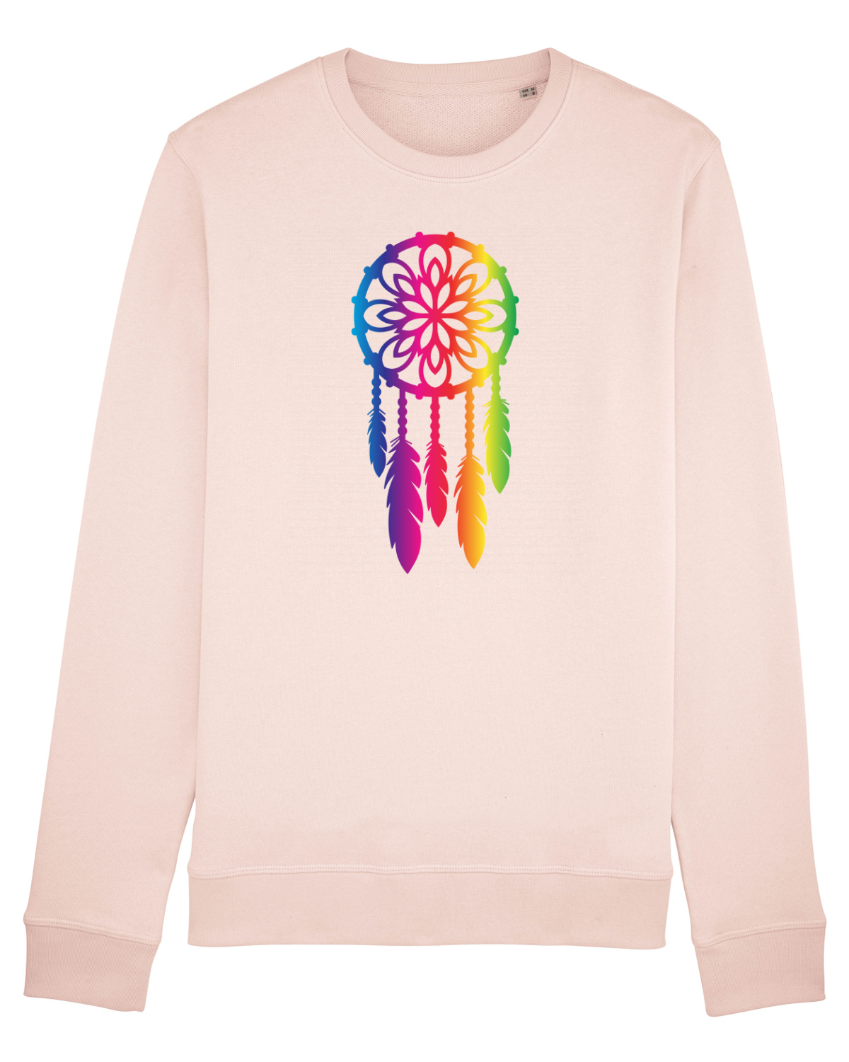 Bluză mânecă lungă Unisex Rise Candy Pink