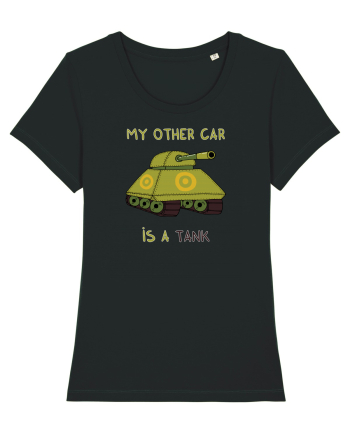 My other car is a tank Black