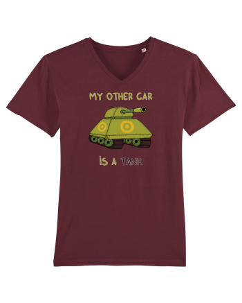 My other car is a tank Burgundy