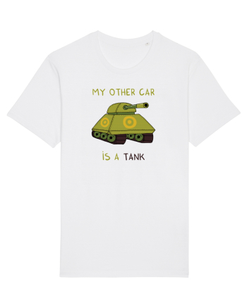 My other car is a tank White