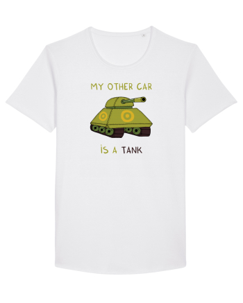 My other car is a tank White