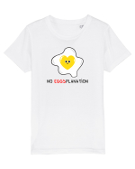 No EGGSplanation Tricou mânecă scurtă  Copii Mini Creator