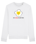 No EGGSplanation Bluză mânecă lungă Unisex Rise
