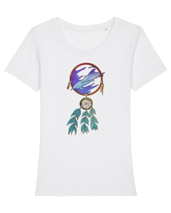 Pentru iubitorii de delfini. Dream Catcher dreamcatcher. Prinzător de vise White