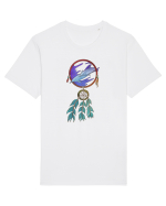Pentru iubitorii de delfini. Dream Catcher dreamcatcher. Prinzător de vise Tricou mânecă scurtă Unisex Rocker