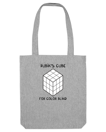 Rubik's cube for color blind Heather Grey