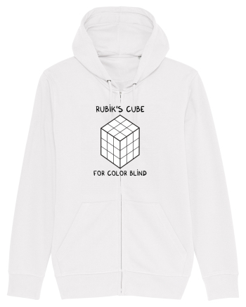 Rubik's cube for color blind White