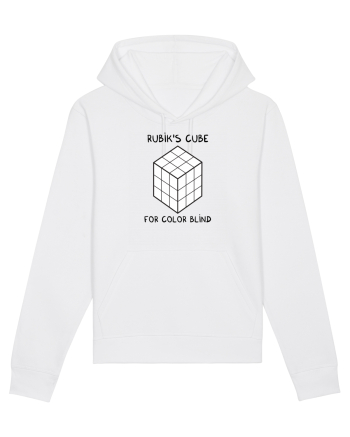 Rubik's cube for color blind White