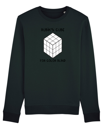 Rubik's cube for color blind Black
