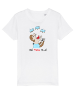Trei mese pe zi Tricou mânecă scurtă  Copii Mini Creator